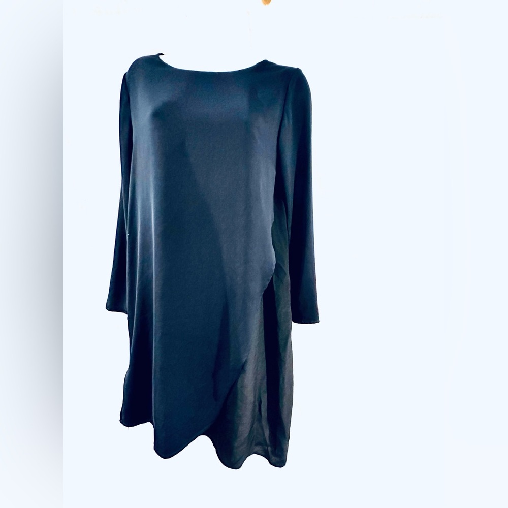 Allsaints Blue/Black Roder Dress - Picture 11 of 12